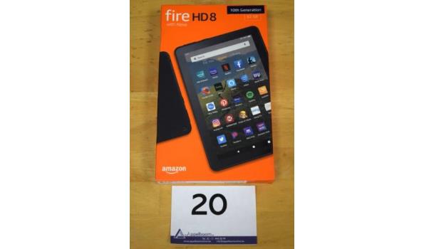 Tablet Fire HD8, werking niet gekend